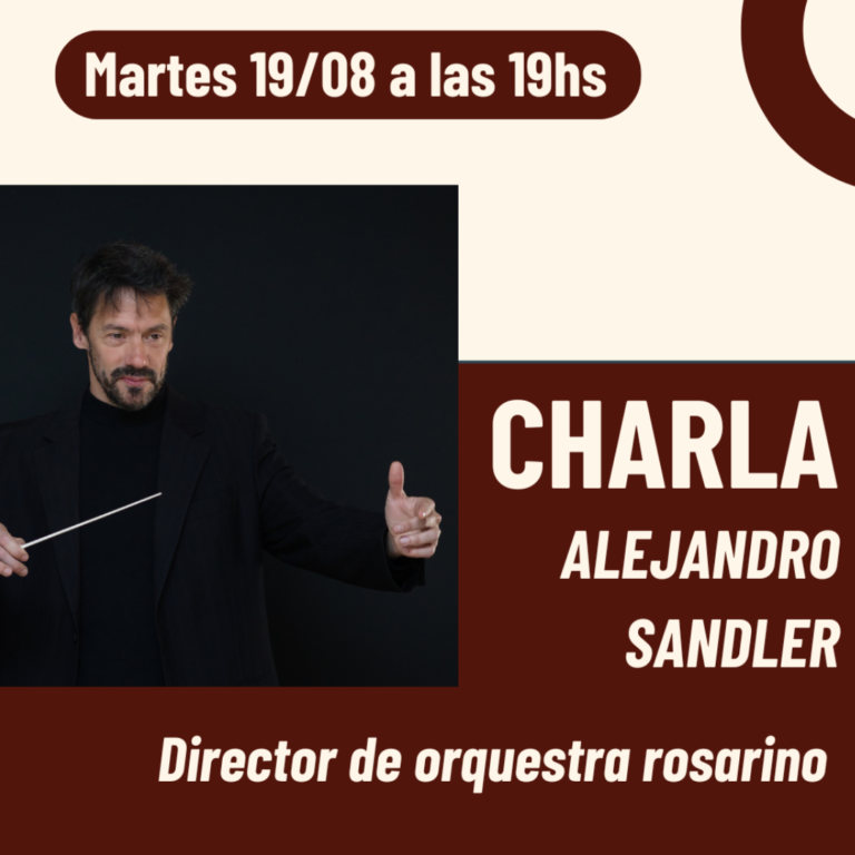 Charla Alejandro Sandler