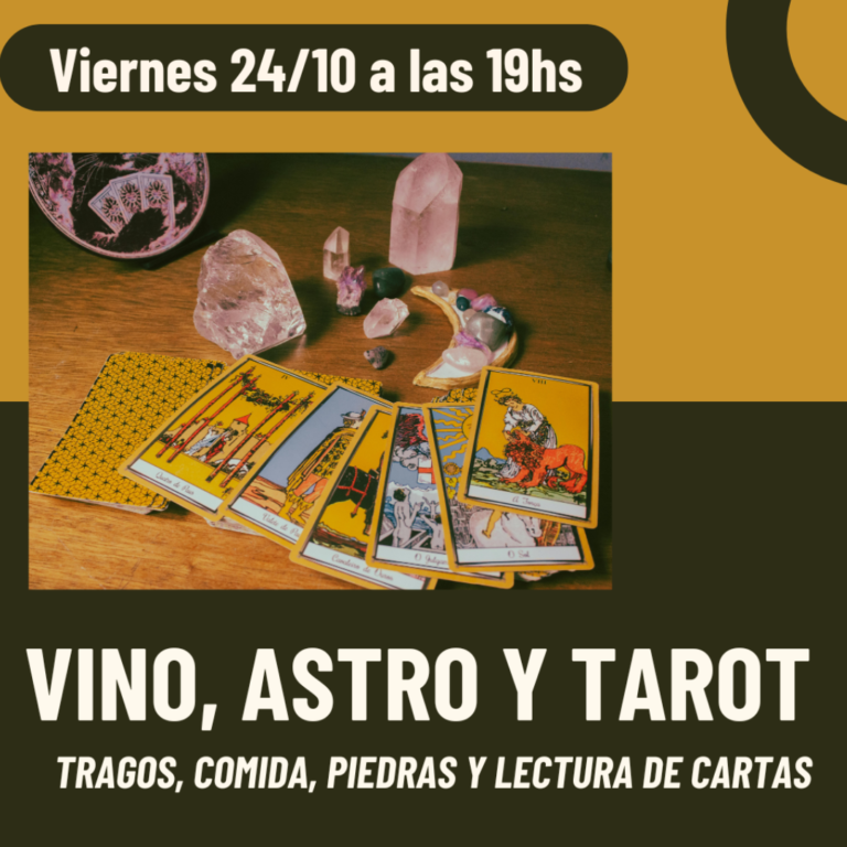 Vino, astro y tarot